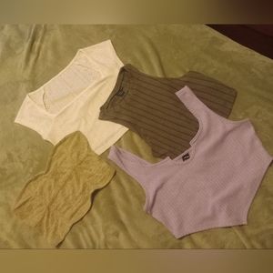 LOT of 4 Shein tops